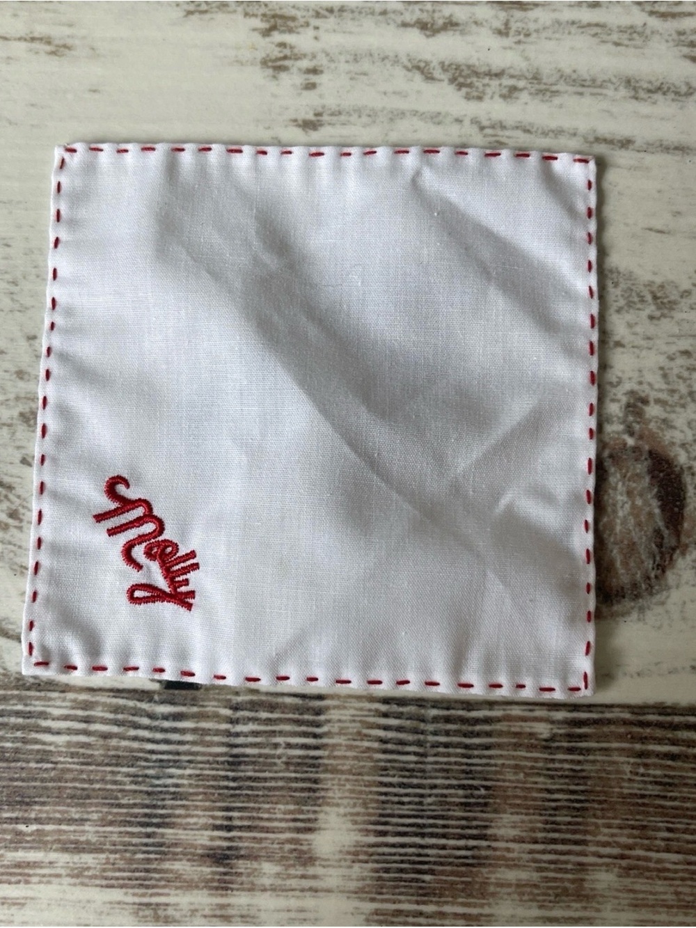 PLEASANT COMPANY American Girl Doll MOLLY Meet Accessories - Handkerchief Only